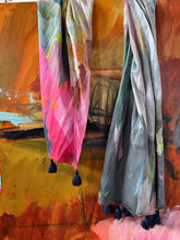Load image into Gallery viewer, JANE THOMPSON ART SCARF Across the Land
